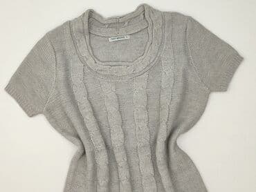 sweter z transparentnymi rękawami: Terranova, Sweter damski, rozmiar L — 1