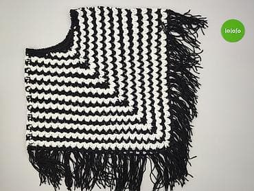 patchwork: Hand Knitted, Пончо жіноче, розмір Один розмір — 2