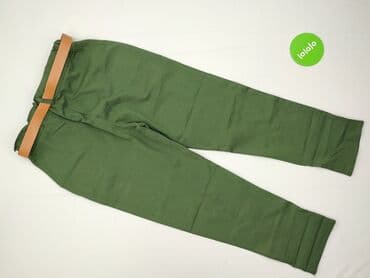 Women: Material trousers for women, size S (EU 36) — 3