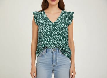 shein bluzy: Shein, Top damski, rozmiar L — 6