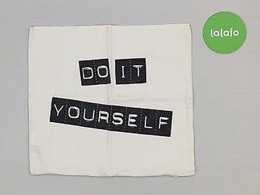 domek dla lalek: Poszewka dekoracyjna na poduszkę z napisem „DO IT YOURSELF” - Kolor — 2