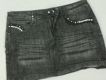 mini spódniczka czarne: Spódnica damska, rozmiar M — 1