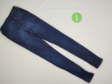 woskowane jeansy z wysokim stanem: Cubus, Jeansy damskie, rozmiar S — 3