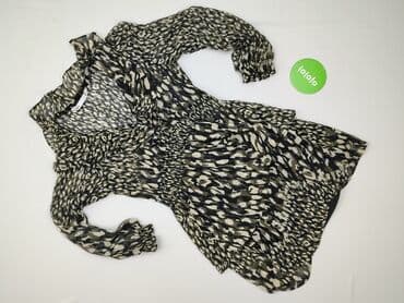 zara sukienka w kwiaty z bufiastymi rękawami: Zara, Women`s dress, size S — 3