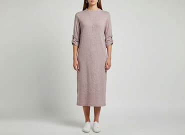 sukienka golf sweter: Sukienka damska, rozmiar M — 5