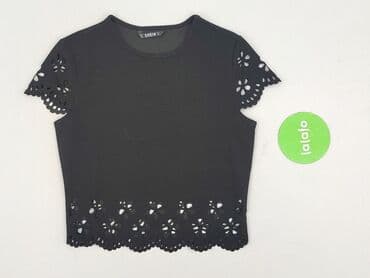 shein czarne bluzki: Shein, Bluzka damska, rozmiar S — 2