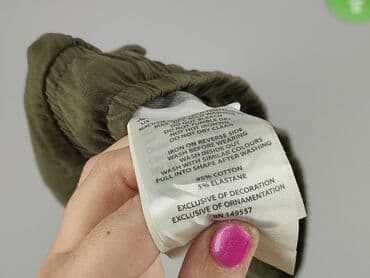 zara woskowane spodnie: Spodnie materiałowe damskie, rozmiar S — 5