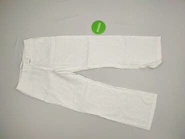 c a spodnie canda: Material trousers for women, size M (EU 38) — 2