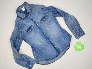 jeansy american eagle: H&M, Koszula damska, rozmiar M — 2