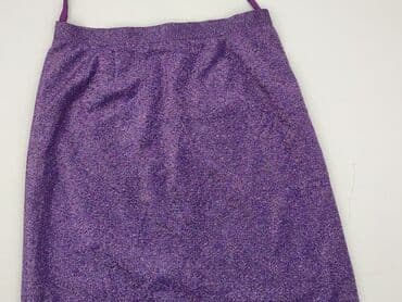 spódnice srebrne plisowane: Women`s skirt, size 2XL (EU 44) — 1