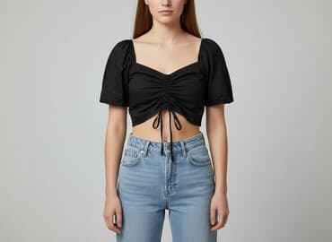 cropp bluzka damska: Top damski, rozmiar S — 5