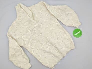 biale sukienki sweterkowe: Sweter damski, L — 2