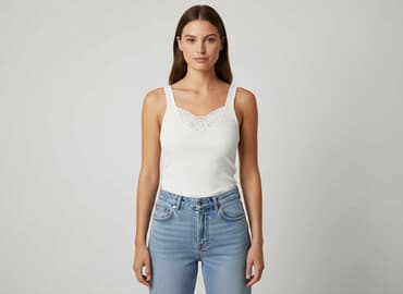 le collet ubrania: Jolinesse, T-shirt damski, rozmiar S — 6