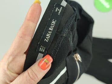 woskowane legginsy z wysokim stanem zara: Zara, Legginsy Eleganckie damskie, rozmiar XS — 4