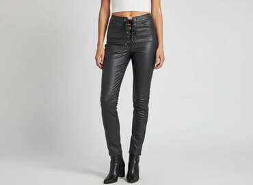 joggery damskie missguided: Missguided, Spodnie materiałowe damskie, rozmiar M — 7