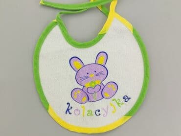 lidl kombinezon softshell: Baby bib, color - White, condition - Very good — 1