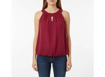 bluza z czerwonym napisem: ChaCha, Bluzka damska, L — 7