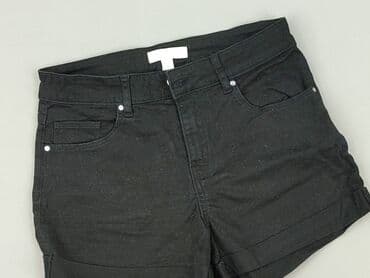 hm krótkie spodenki czarne: H&M, Szorty damskie, rozmiar XS — 1