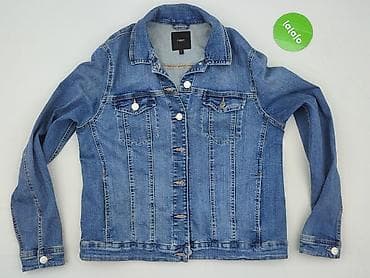 kurtka jeansowa patchwork: Kurtka jeansowa damska, rozmiar 3XL — 2