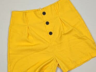 krótkie spodenki z wysokim stanem czarne: Szorty damskie, rozmiar M — 1