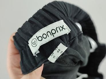 bonprix duże rozmiary: Damskie spodnie Bonprix - Kolor: czarny - Rozmiar z metki: EU 44 / IT — 4