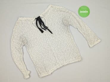 sweter w chmurki reserved: Sweter damski, rozmiar S — 3