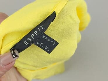 bluzka żółta w czarne paski: Esprit, Bluzka damska, rozmiar M — 4