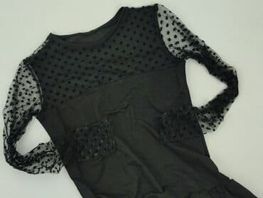 sukienka z tiulowymi rękawami bershka: Women`s dress, size S — 1