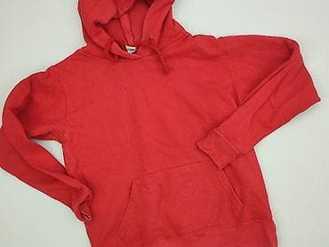 bluza czerwona: Fruit Of The Loom, Bluza z kapturem damska, rozmiar M — 1