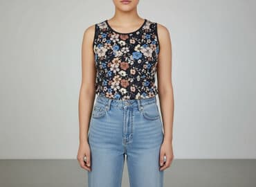 bluzy damskie duże rozmiary: Top damski, rozmiar L — 6