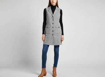 wólczanka kamizelka damska: Fransa, Kamizelka damska, rozmiar XS — 7