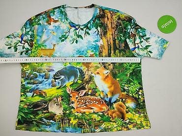 bluza dżem: T-shirt damski, rozmiar 3XL — 4
