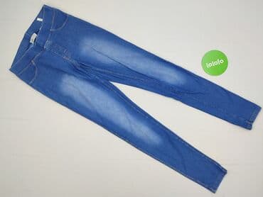Ubranka dla niemowląt: Spodnie jeansowe, H&M, 13 lat, 152/158, stan - Bardzo dobry — 2