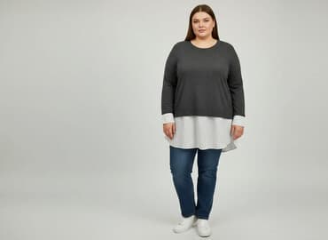 koszula swoateczna: Sweter damski, rozmiar 4XL — 6