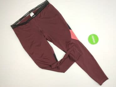 legginsy woskowane wysoki stan: Crivit, Legginsy Sportowe damskie, rozmiar L — 2