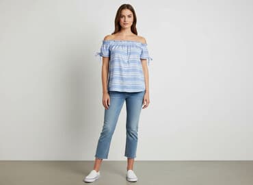 bluzki z odkrytymi ramionami mohito: Atmosphere, Bluzka damska, rozmiar M — 7