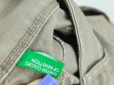primark spodnie cargo: United Colors of Benetton, Spodnie materiałowe damskie, rozmiar M — 5