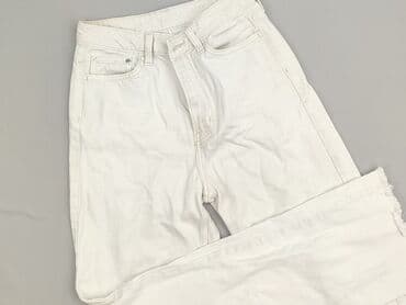 szerokie damskie jeansy: H&M, Jeansy damskie, rozmiar S — 1