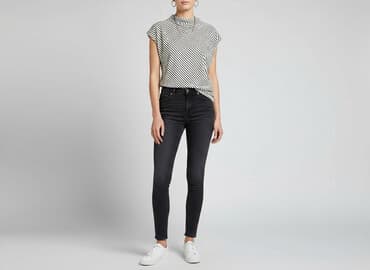 hm bluzki z krótkim rękawem: H&M, Bluzka damska, rozmiar S — 7