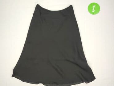 spódnice midi plus size: Black, Spódnica damska, rozmiar XL — 3