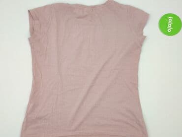 t shirt damski pudrowy róż: T-shirt damski, rozmiar XL — 3