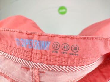 bordowe dżinsy: Jeansy damskie, rozmiar L — 4