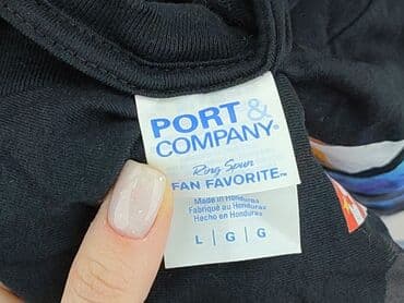 m s collection sweter: Port & Company, Koszulka dla mężczyzn, L — 4