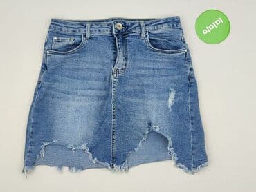 jeansy mom fit m sara: M.Sara, Spódnica damska, rozmiar L — 2