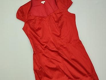 solar czerwona sukienka: Sukienka damska, rozmiar XL — 1