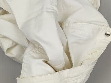 zalando białe jeansy damskie: SZACHOWNICA, Spodnie materiałowe damskie, rozmiar XL — 6