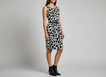 czerwone sukienki w groszki: F&F, Sukienka damska, rozmiar S — 7