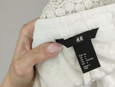 krótkie spodenki plus size: H&M, Szorty damskie, rozmiar S — 5