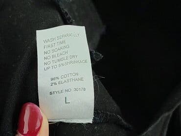 sandalki czarne ccc: Repeat, Szorty damskie, rozmiar L — 5