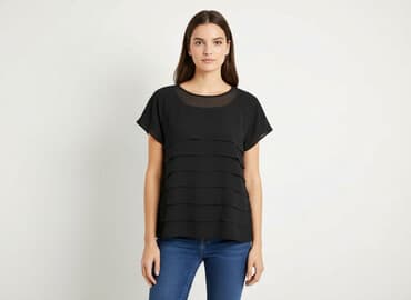 eleganckie bluzki do garnituru damskiego: Bluzka damska, M — 7